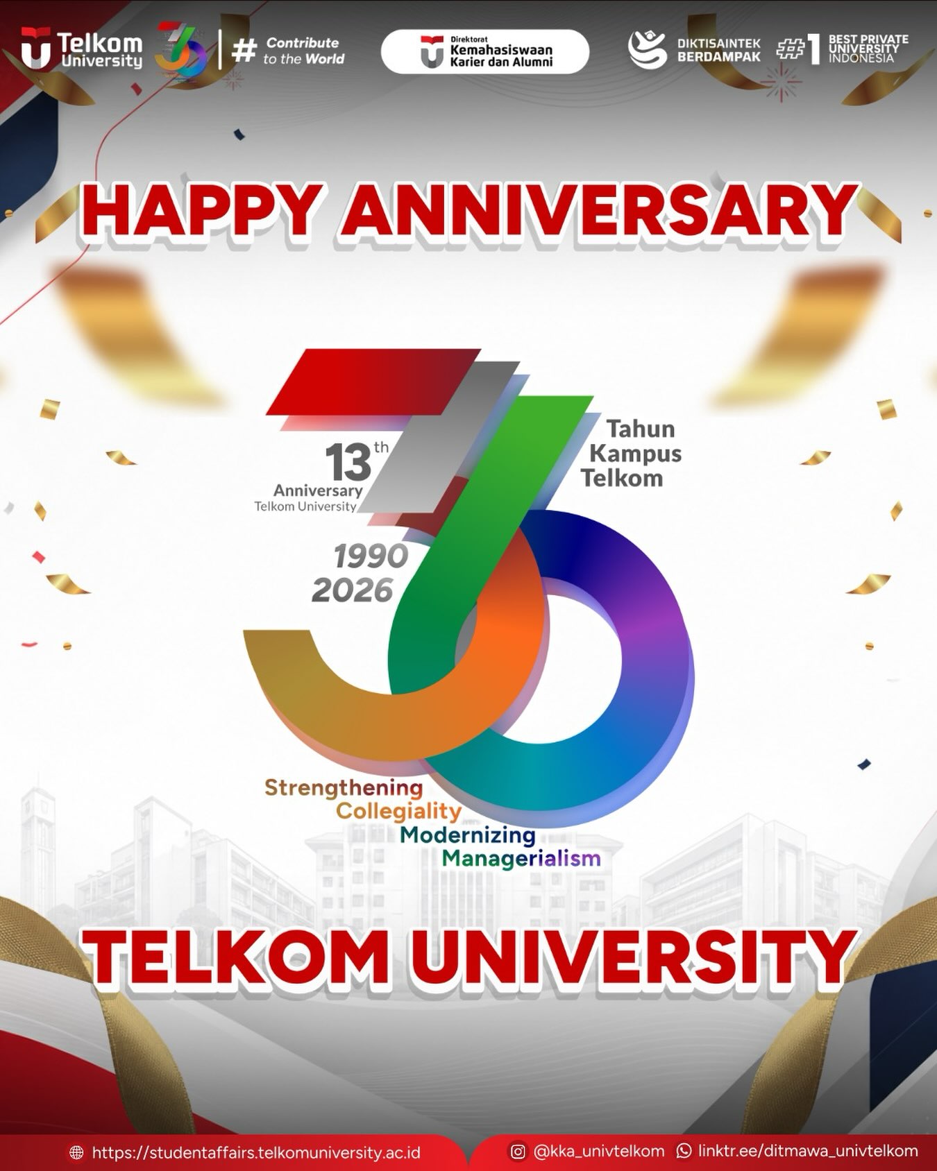 Telkom Anniversary Logo